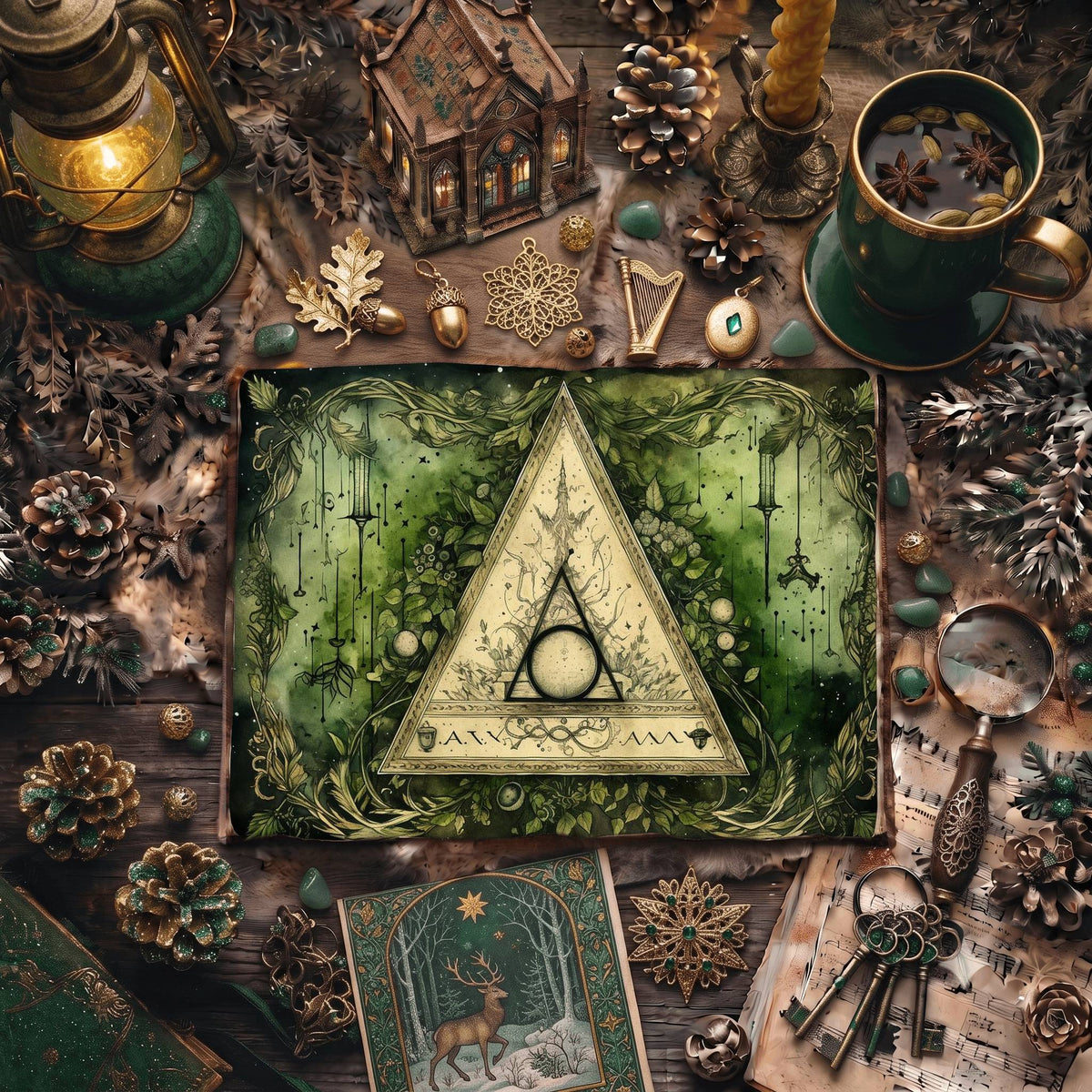 Forest Witch Digital Papers