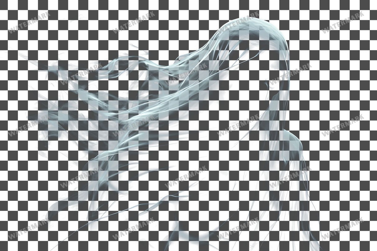 Ghostly Apparition Transparent Overlay Pngs