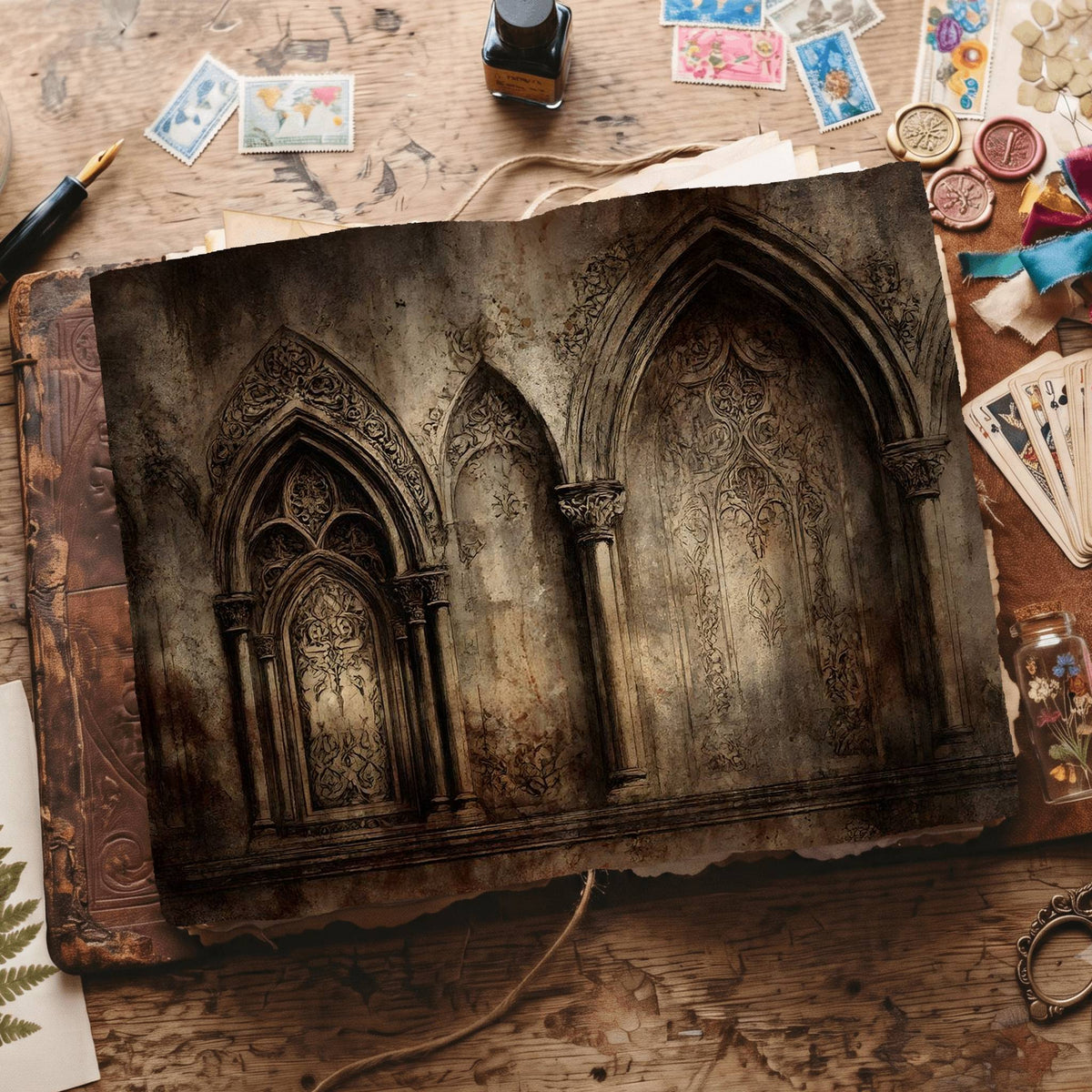 Gothic Digital Papers