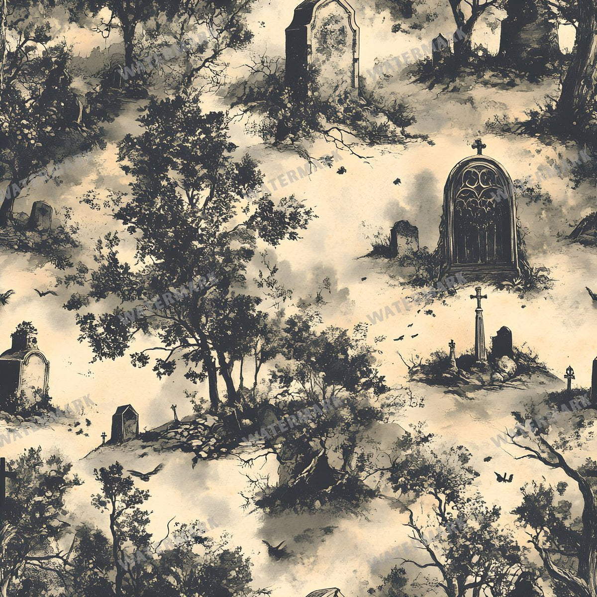 Gothic Seamless Pattern