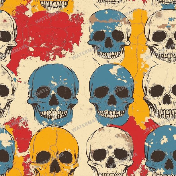 Halloween Seamless Pattern