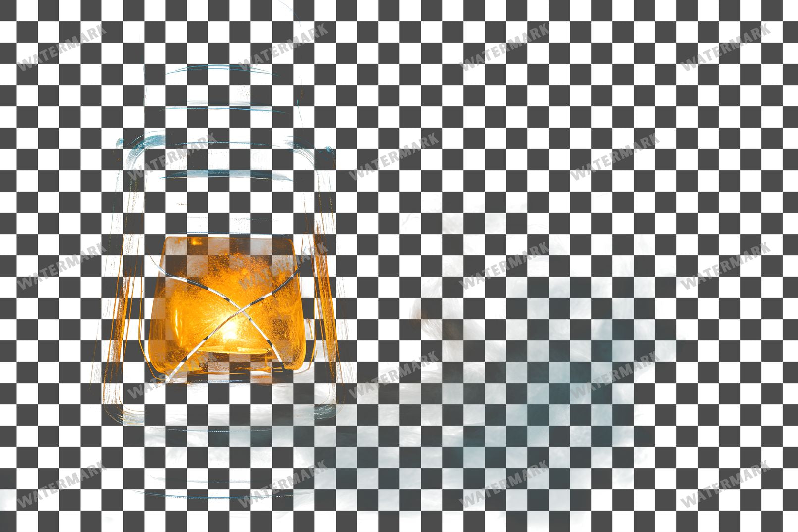 Haunted Lantern Transparent Overlay Pngs