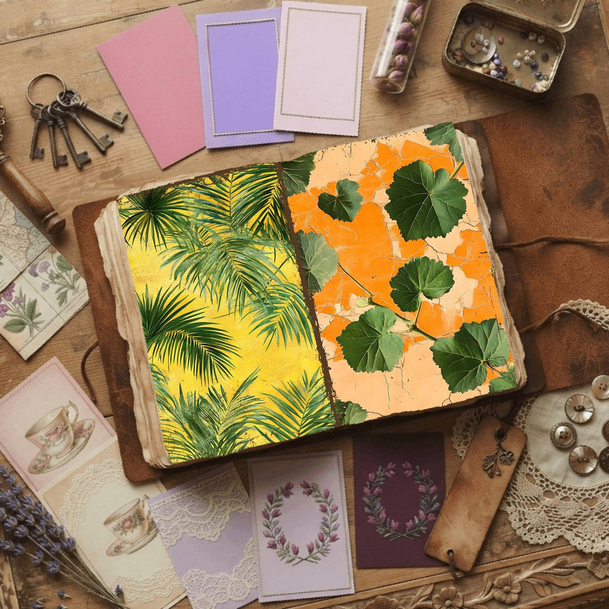 Leafy Digital Papers