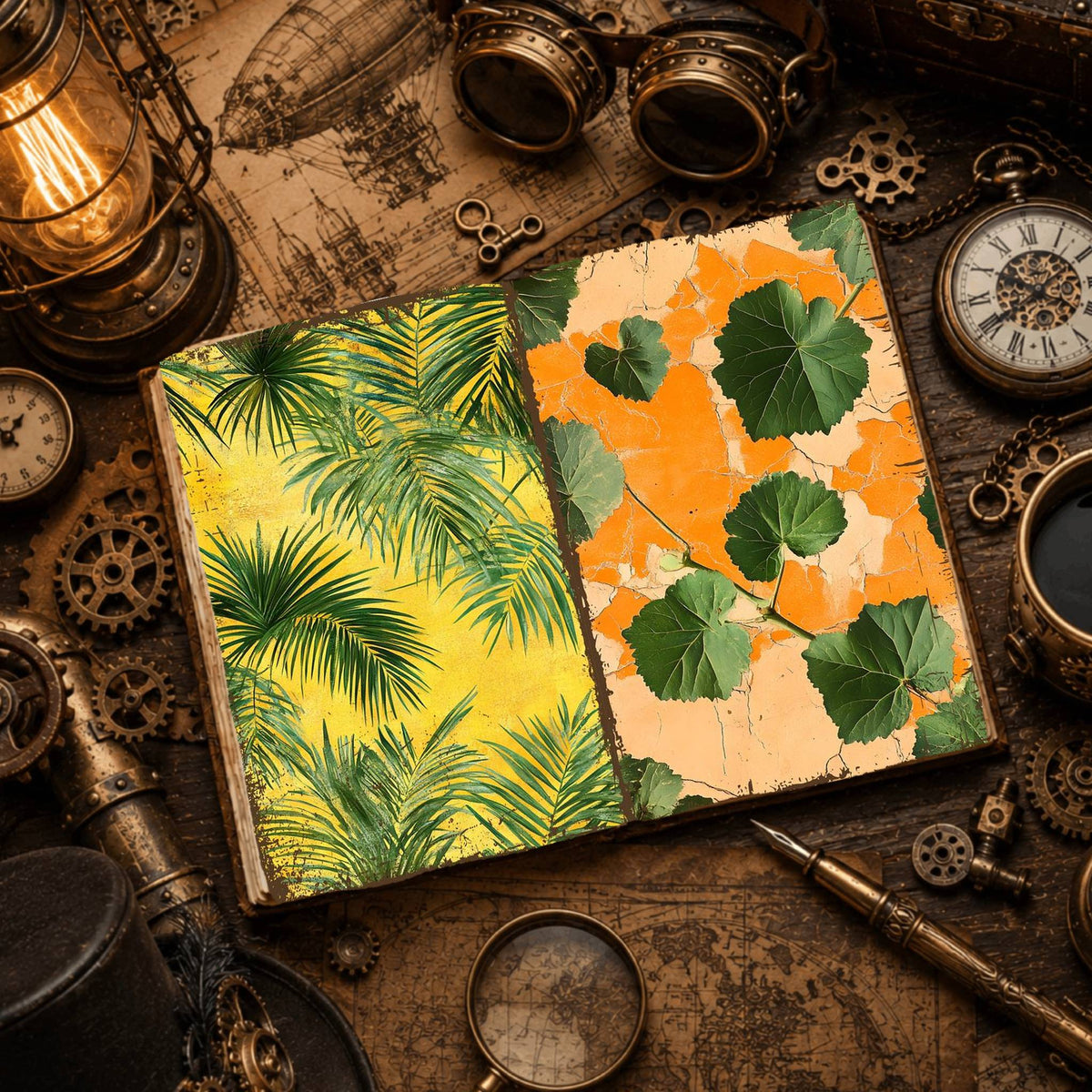 Leafy Digital Papers