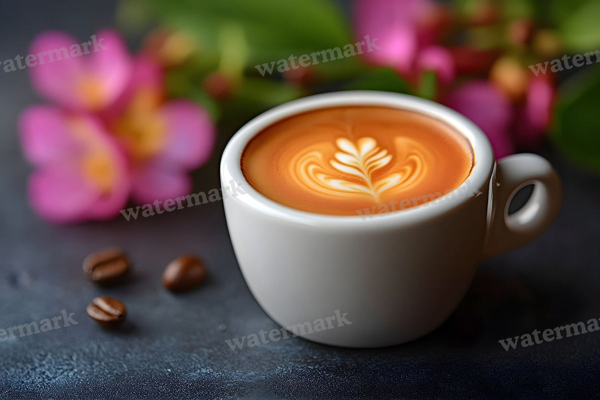 Magical Coffee digital photo backdrop for photo editing, preview 21