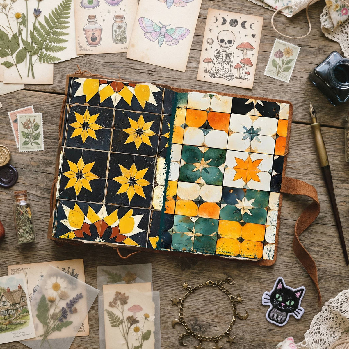 Moroccan Pattern Digital Papers