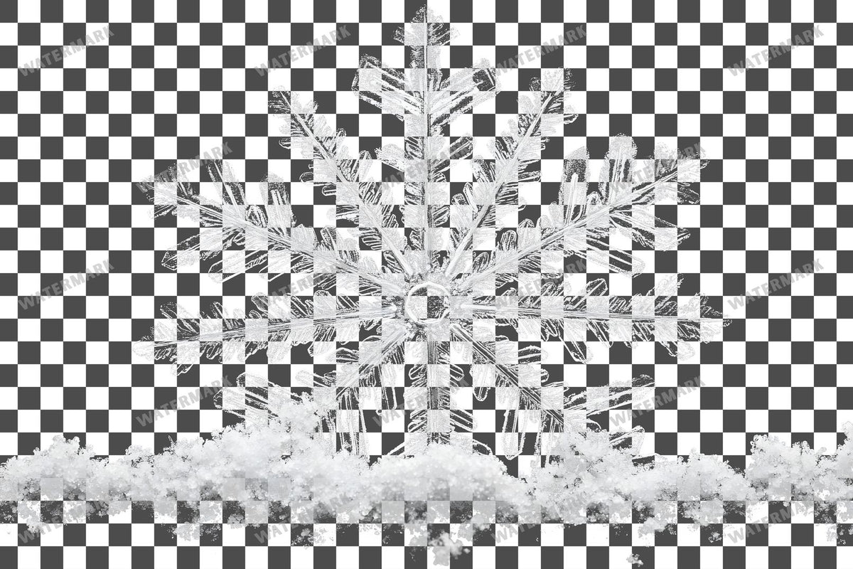 Snow Flake Overlay Lots