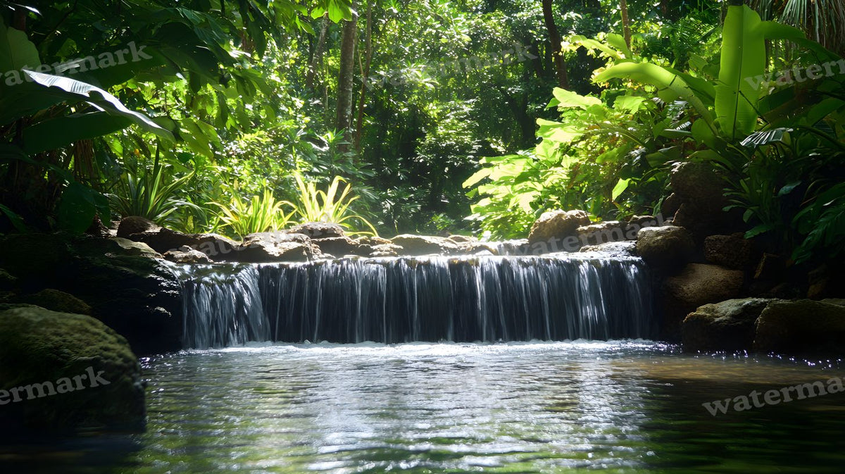 Tropical Forest Backdrop Images