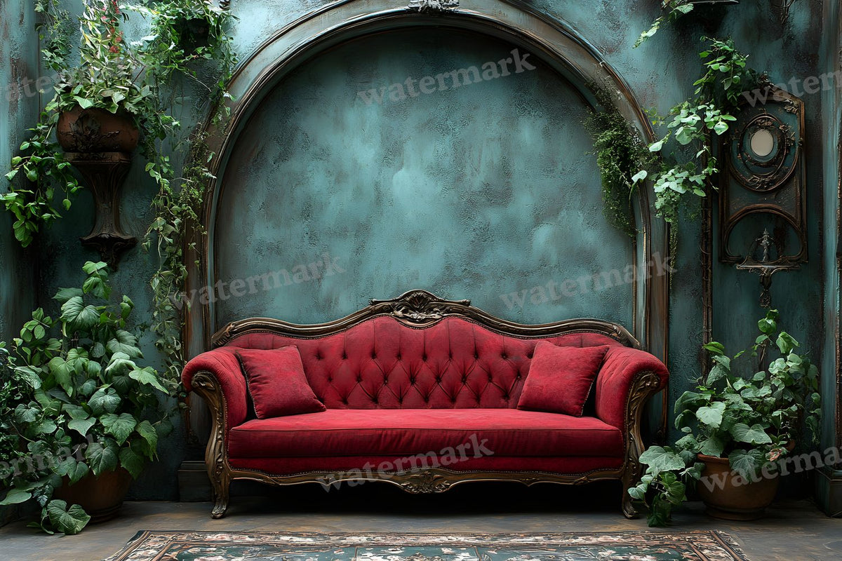 Victorian Cinematics digital photo backdrop for photo editing, preview 21