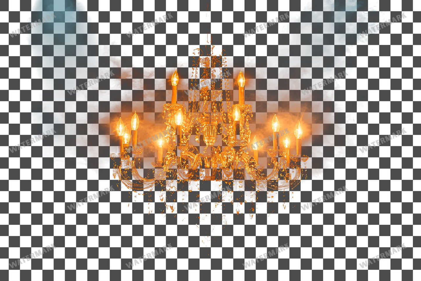 Warm Cozy Magical Disney Style Transparent Overlay Pngs
