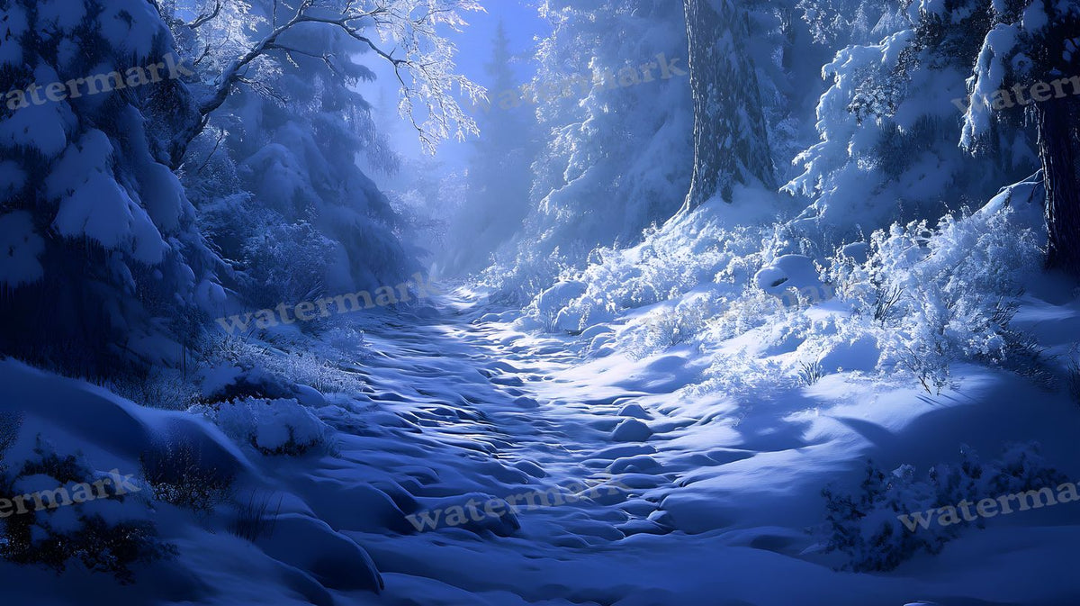 Winter Snow Backdrop Images