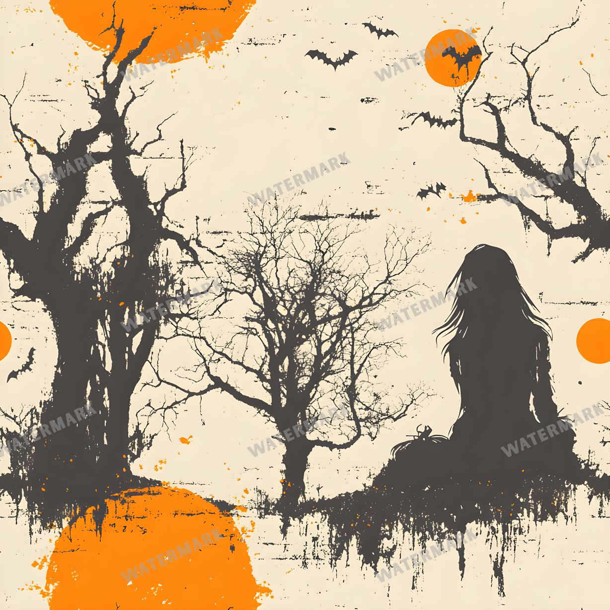 Witchcraft Seamless Pattern