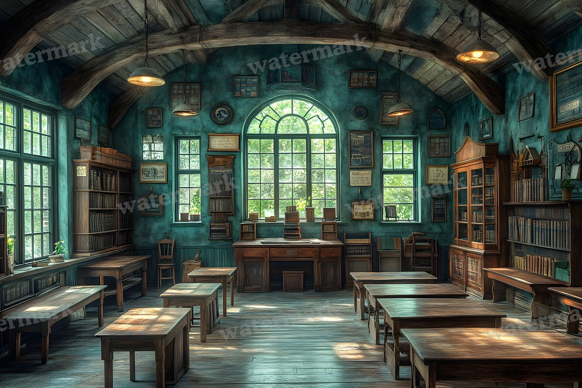 Wizarding Classroom Backdrop Images
