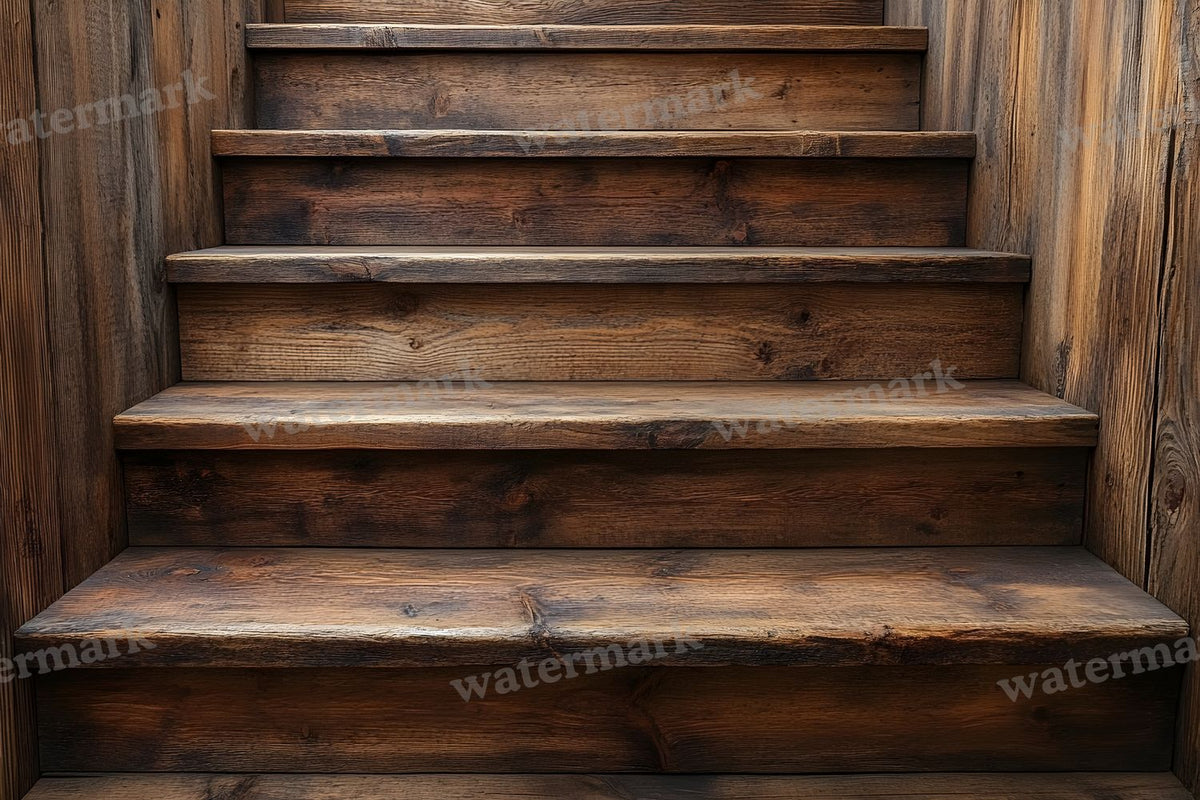 Wooden Stairrustic Vintage Backdrop Images