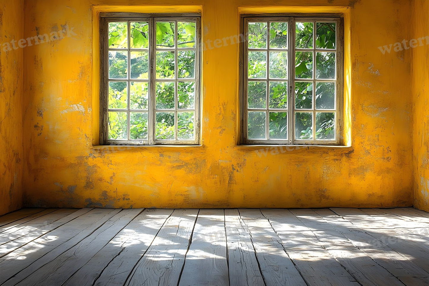 Yellow Vintage Room Backdrop Images
