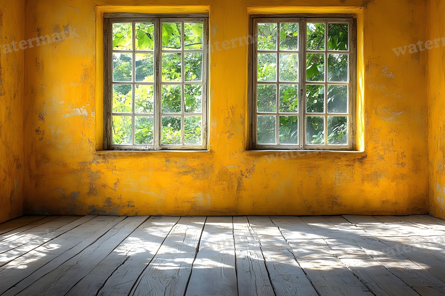 Yellow Vintage Room Backdrop Images