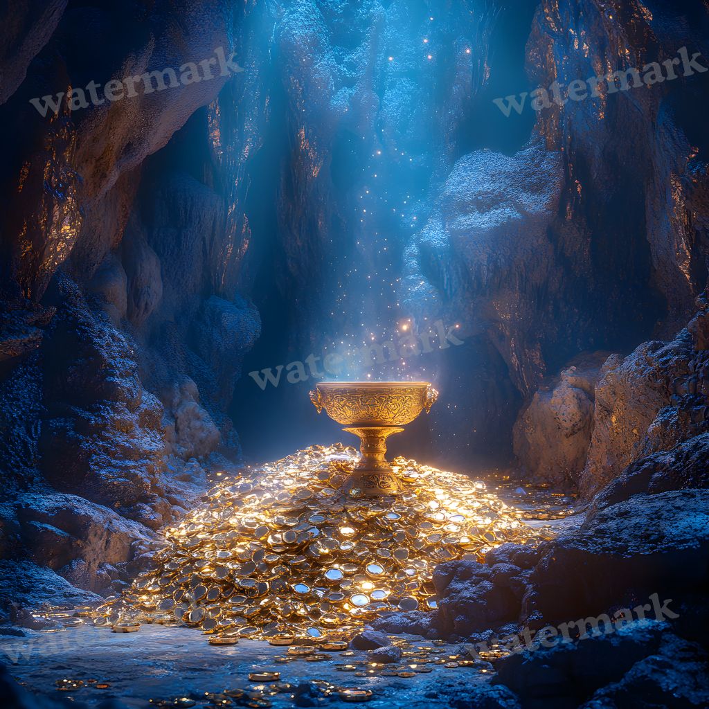 Aladdins Enchanted Cave Backdrop Images