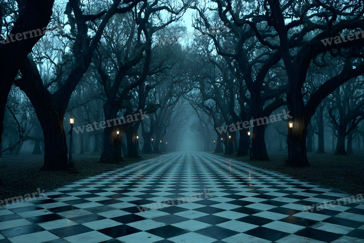 Alice Wonderland Theme Backdrop Images