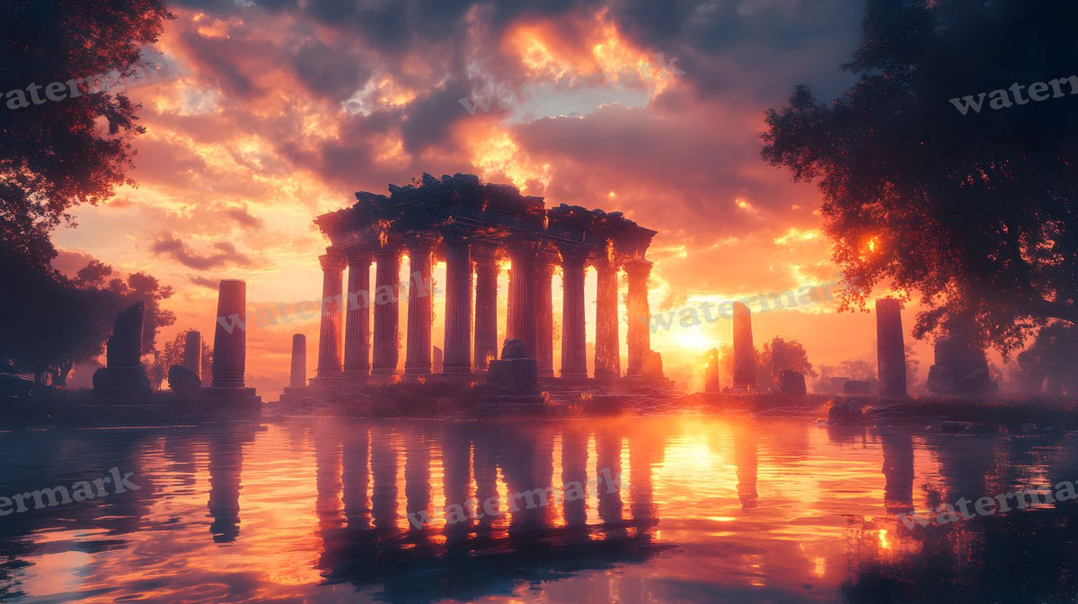Ancient Ruins Backdrop Images