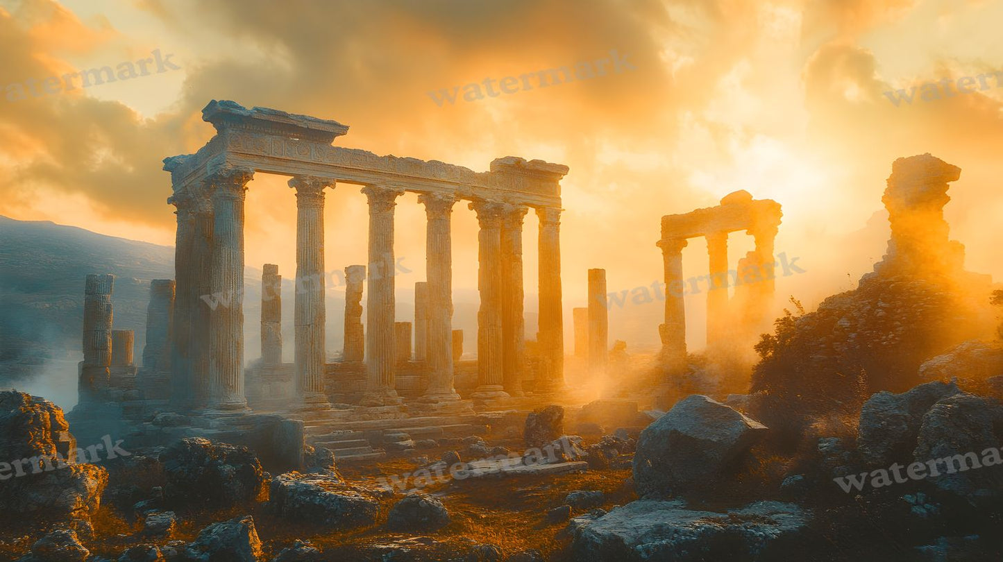 Ancient Ruins Backdrop Images