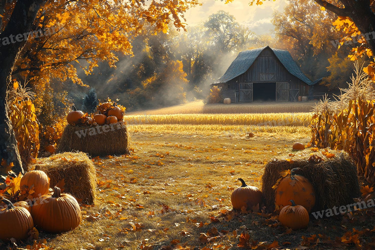 Autumn Harvest Backdrop Images
