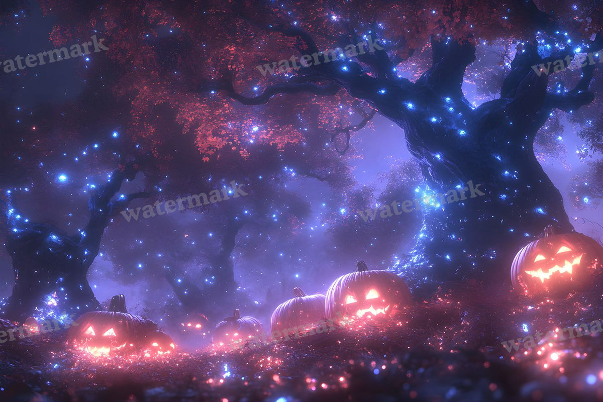 Pumpkin Grove Magic Backdrop Images