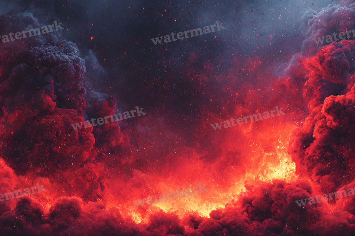 Ruby Smoke Action Backdrop Images