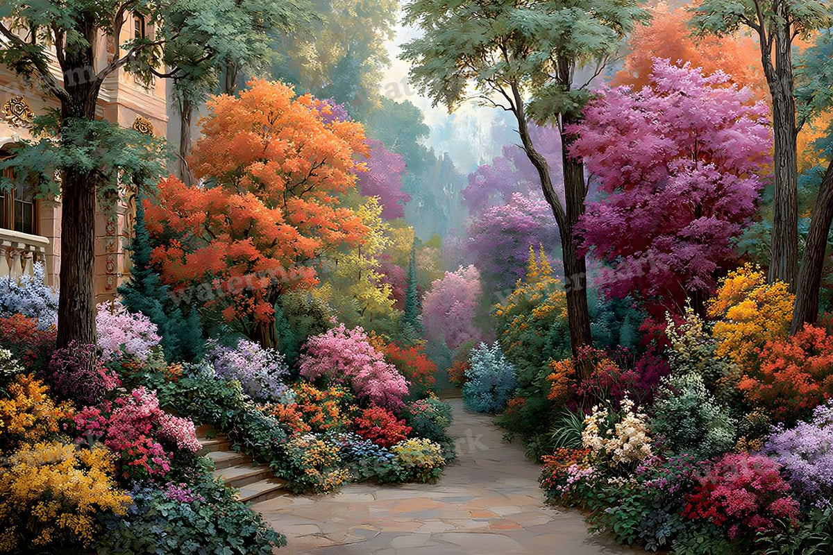Alice Wonderland Magical Backdrop Images