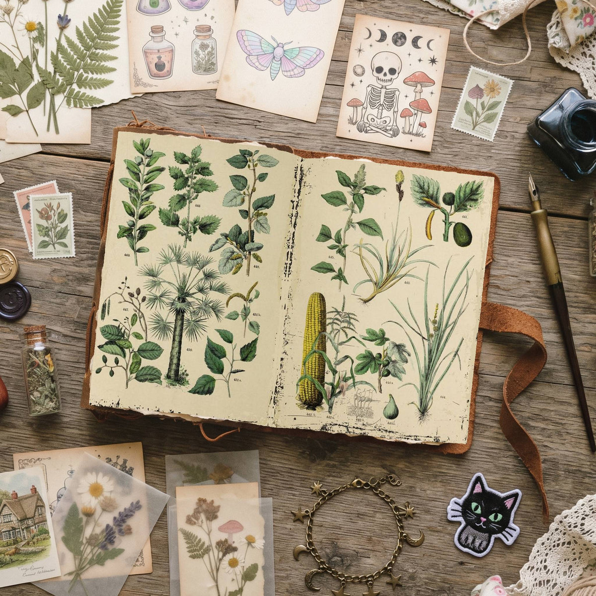 Botanical Digital Papers