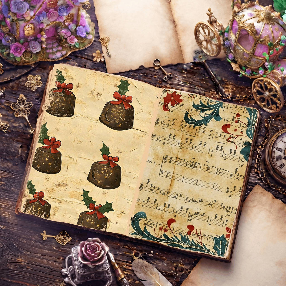Christmas Digital Papers