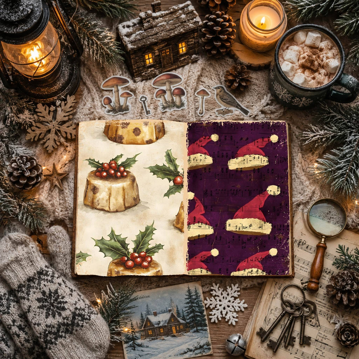 Christmas Digital Papers