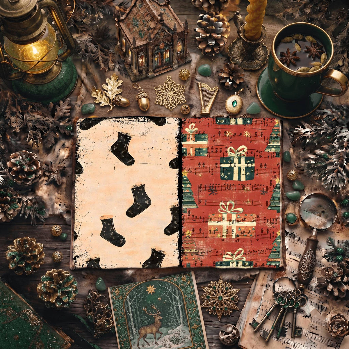 Christmas Digital Papers