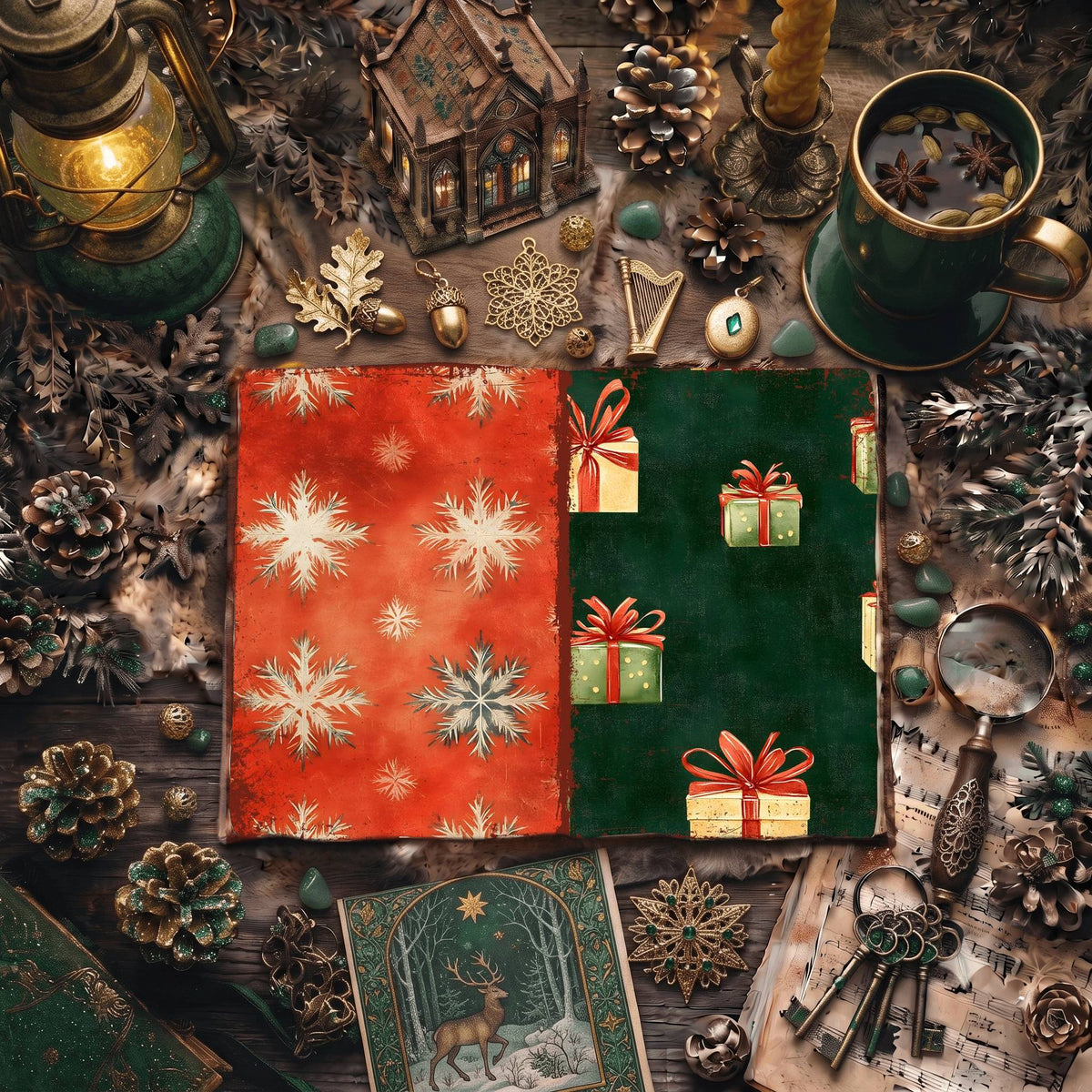 Christmas Digital Papers
