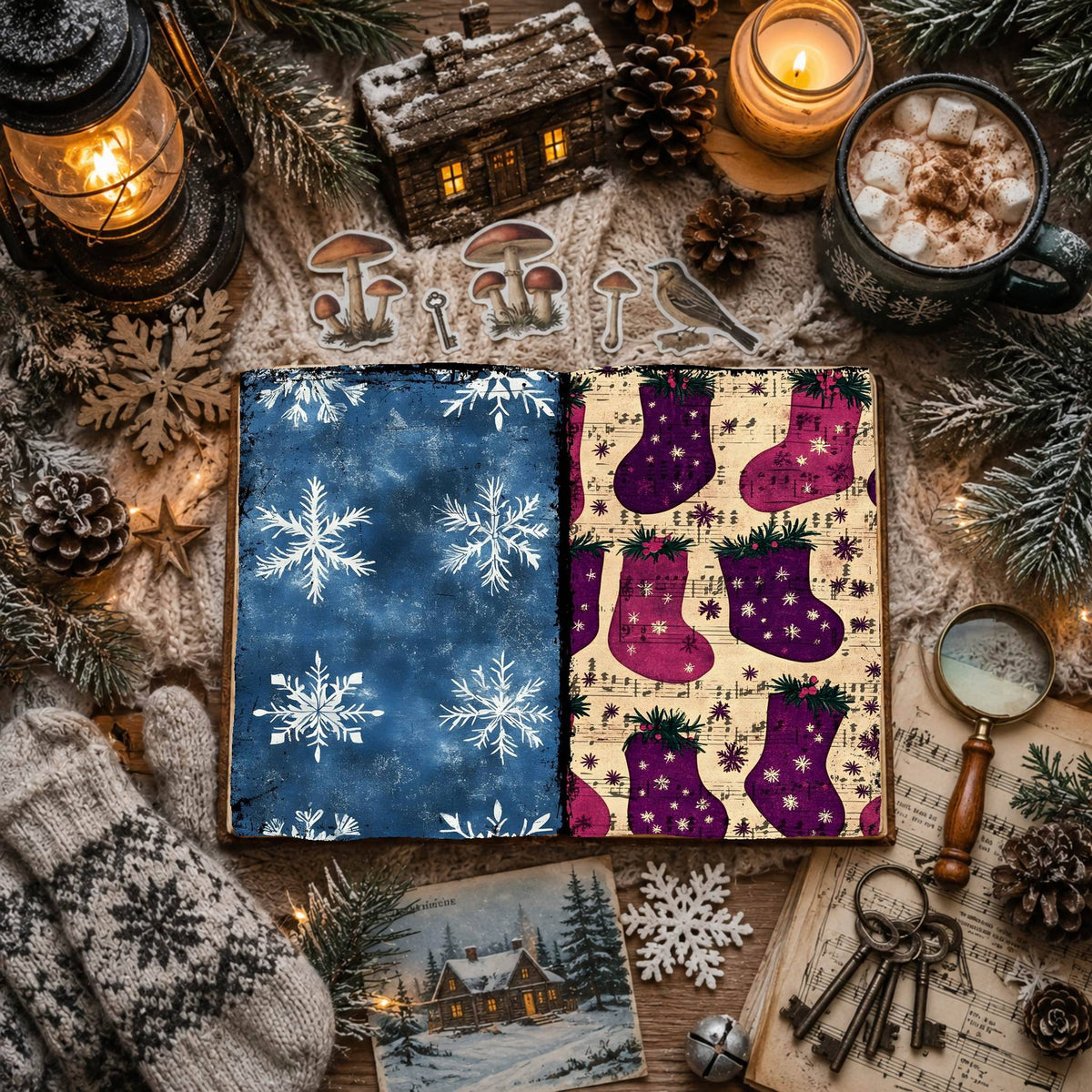 Christmas Digital Papers