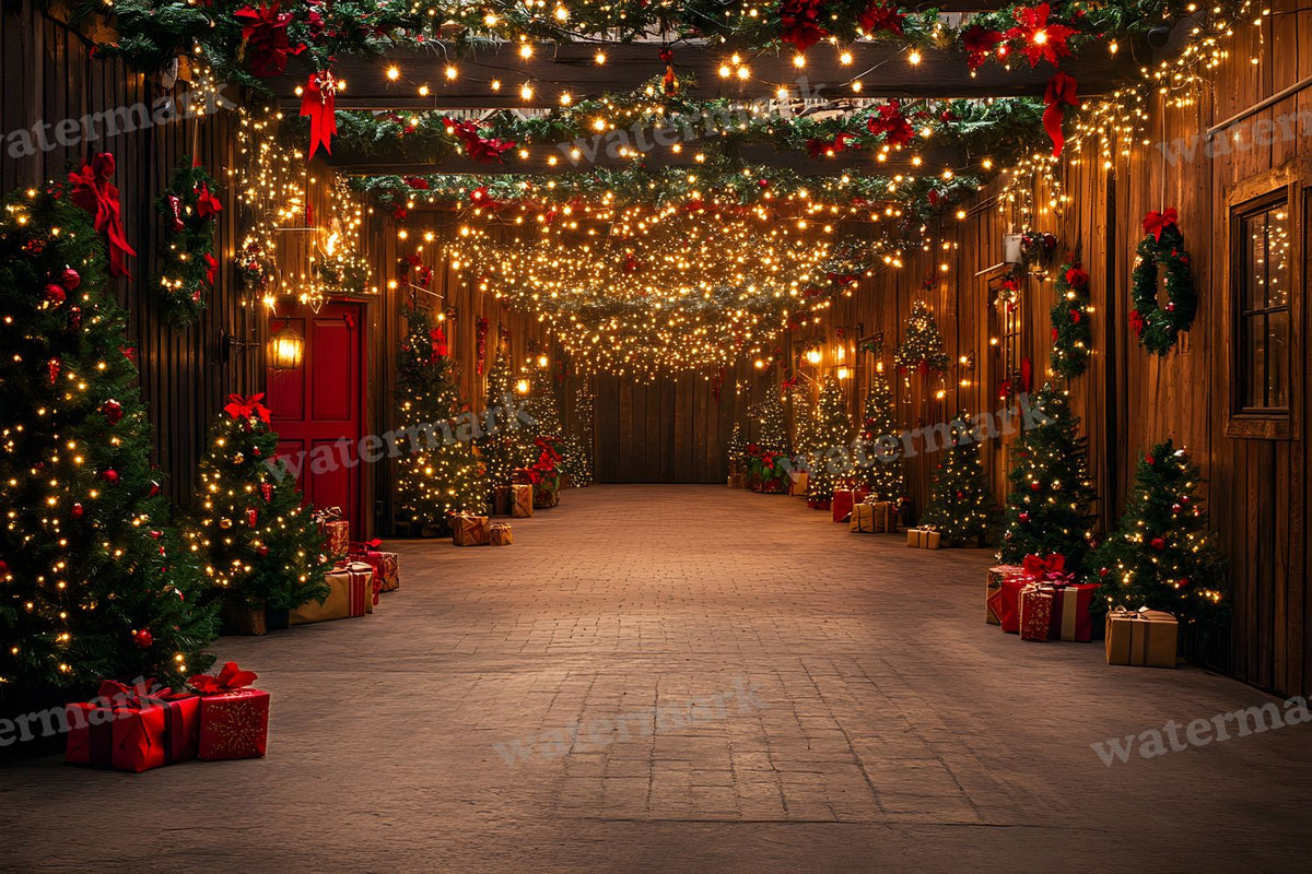 Classic Christmas Backdrop Images