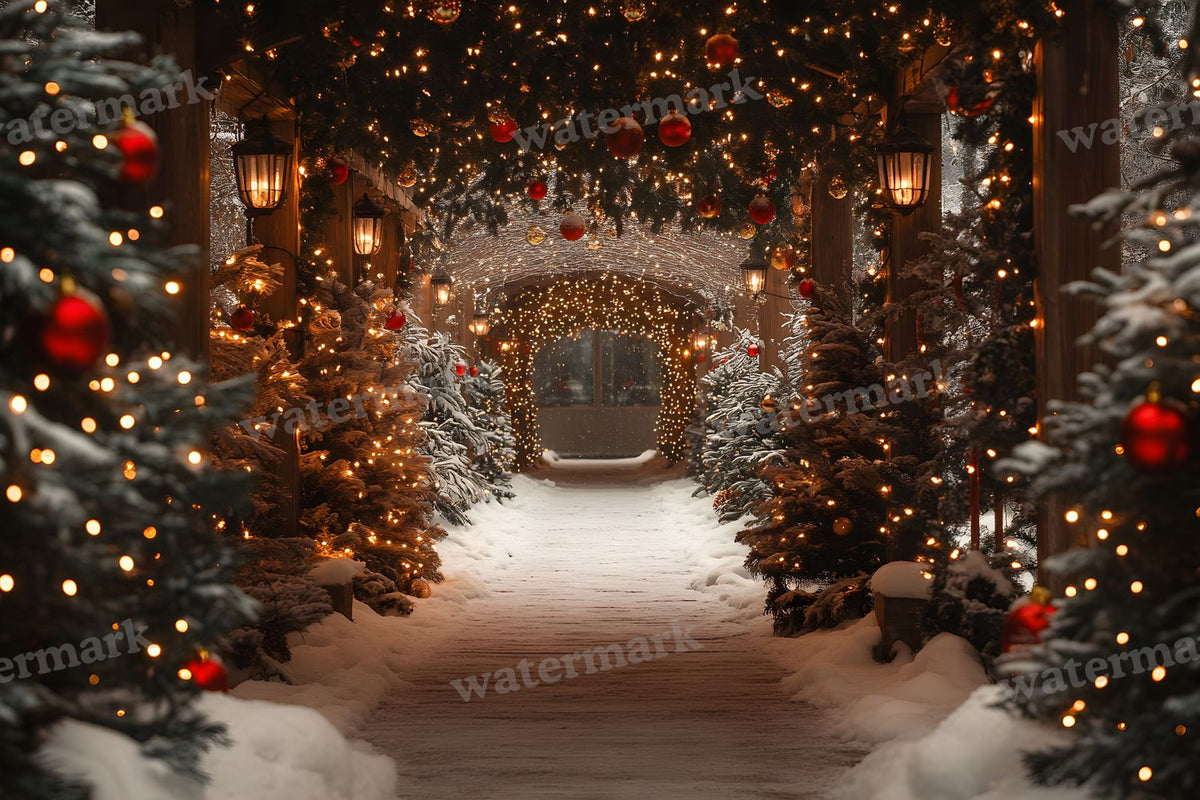 Classic Christmas Backdrop Images