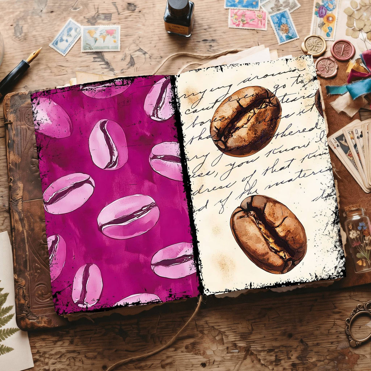 Coffee Digital Papers