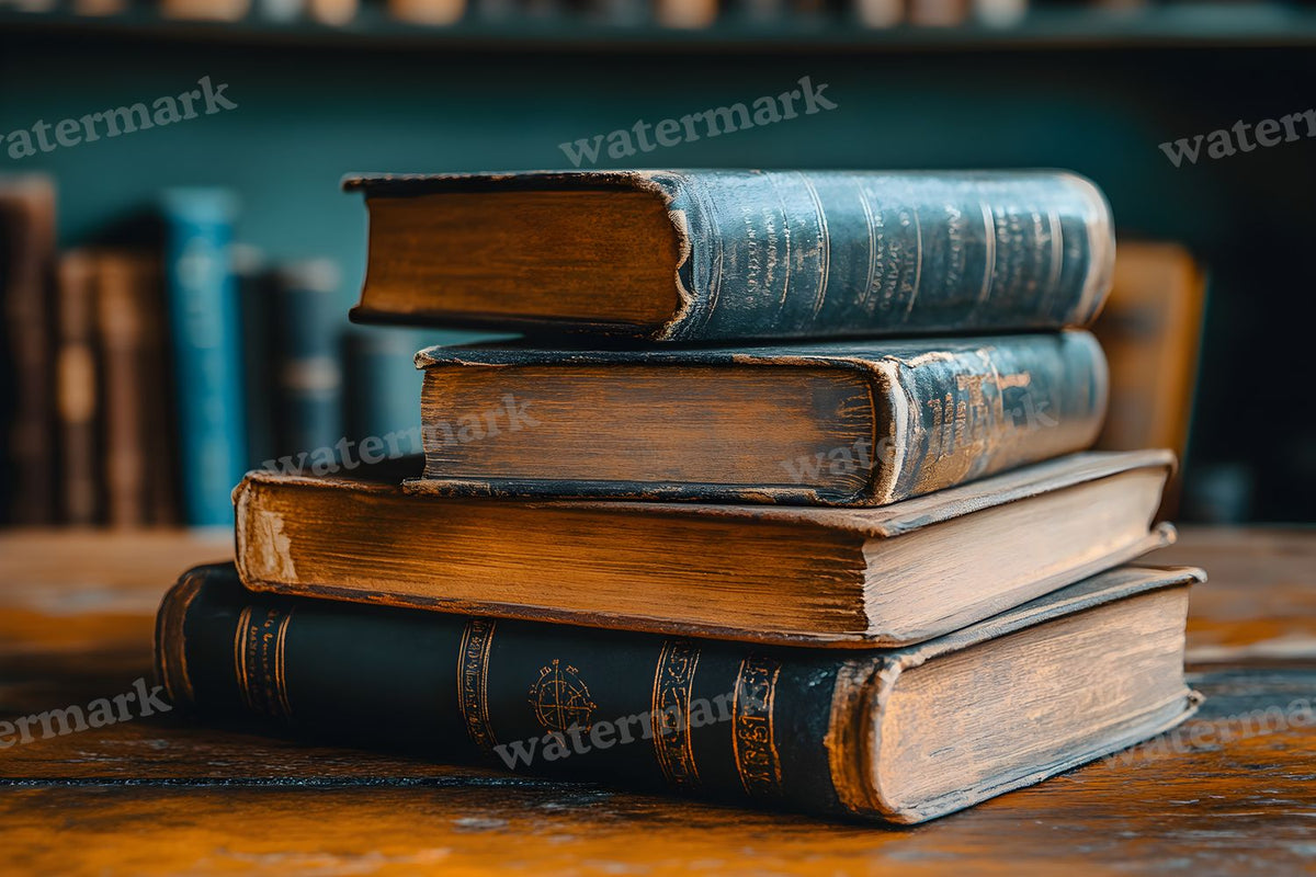 Dark Academia Study Backdrop Images