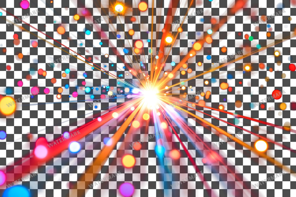 Disco Light Transparent Overlay Pngs