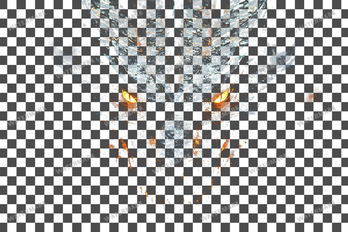 Dragon Skull Transparent Overlay Pngs
