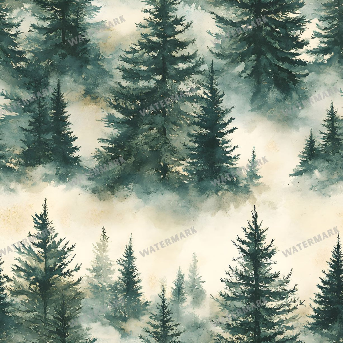 Forest Seamless Pattern