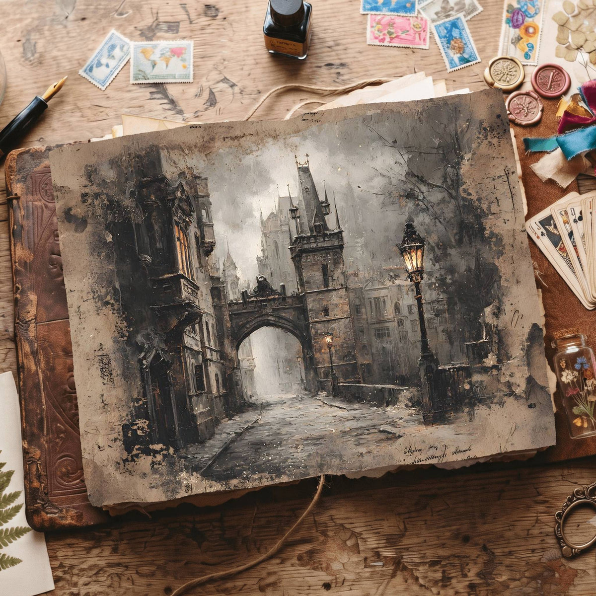 Gothic Digital Papers