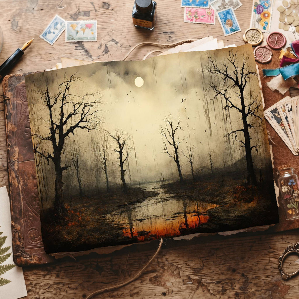 Gothic Digital Papers