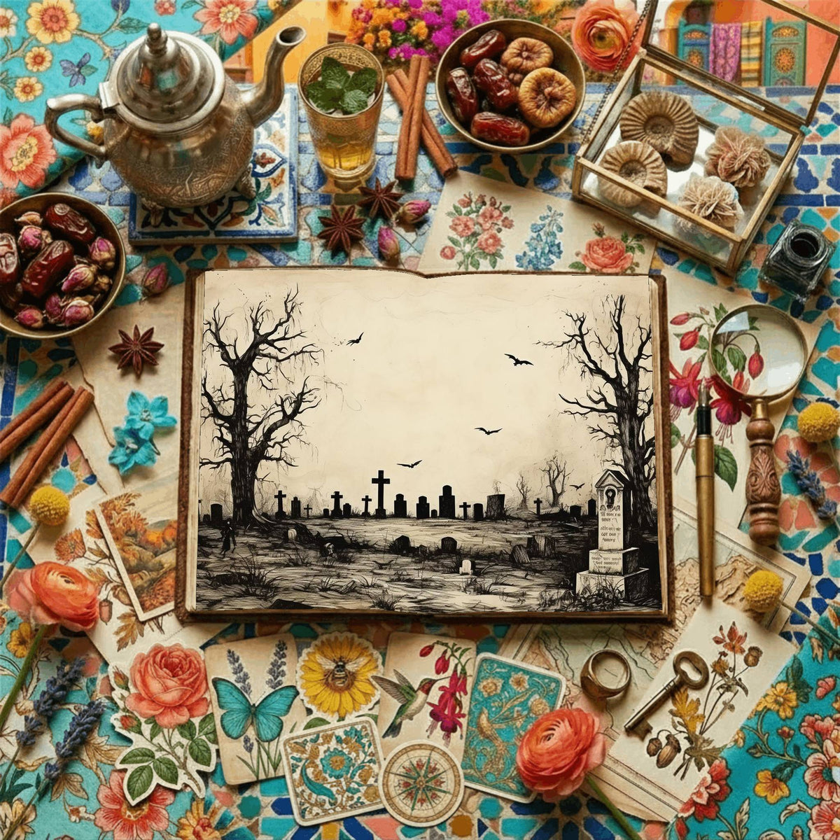 Gothic Digital Papers