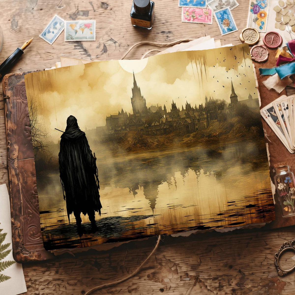 Gothic Digital Papers