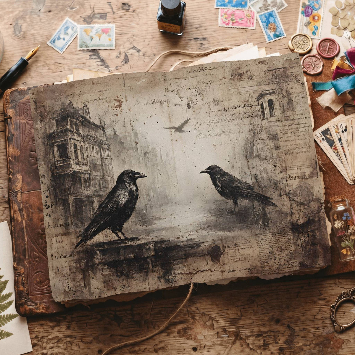 Gothic Digital Papers