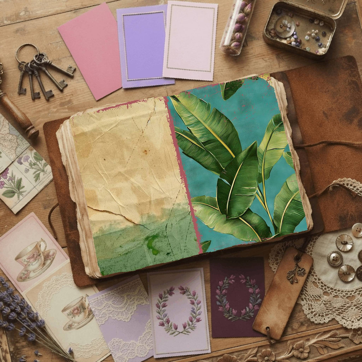 Leafy Digital Papers