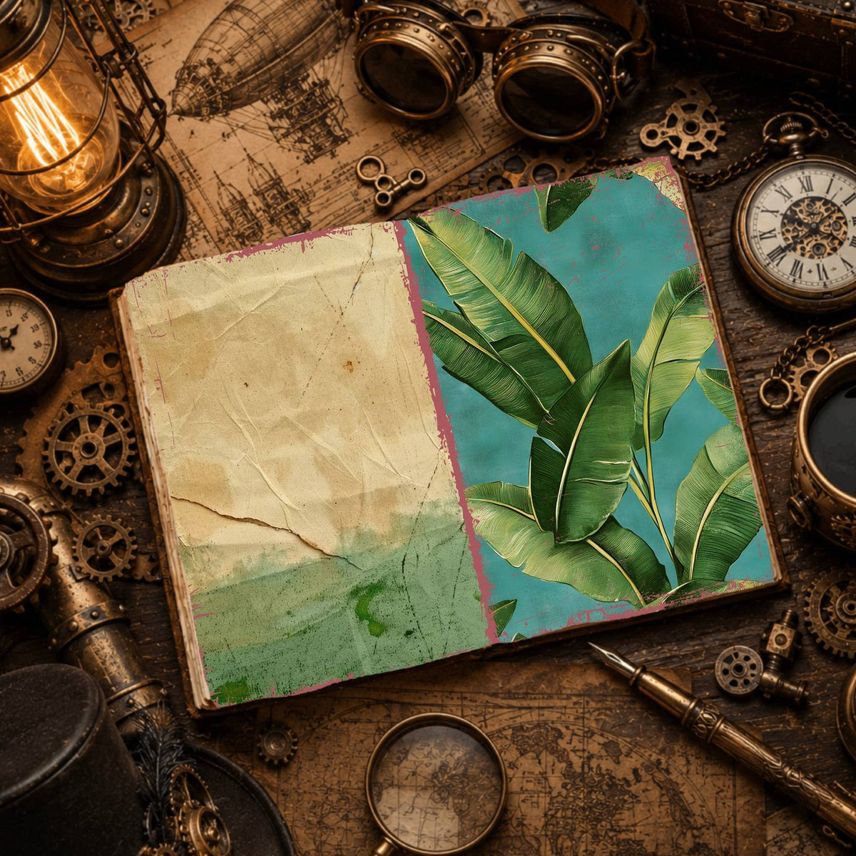 Leafy Digital Papers