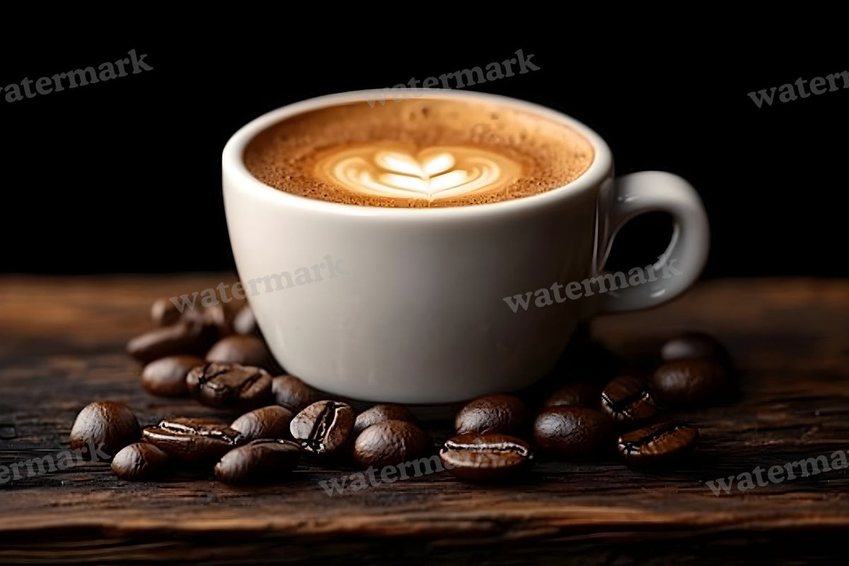 Magical Coffee digital photo backdrop for photo editing, preview 22