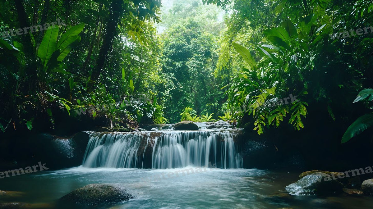 Tropical Forest Backdrop Images